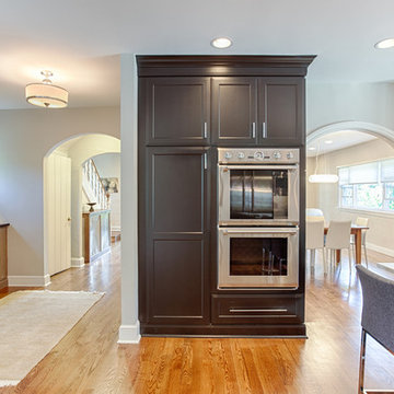 Wynnewood, PA - Kitchen with view to entry and dining room