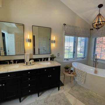 Woodstock residence- Master bath renovation