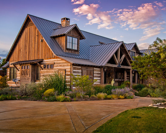 log-home-metal-roofing-houzz