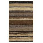 Mohawk - Rainbow Dusk Rug, Neutral, 7' 6"x10' - Printed on the same machines that manufacture one of the world's leading brands of printed carpet, this rug is extremely durable and vibrant. This technology allows the use of multiple colors to create a rug that is wonderfully designed and applicable to any room in your home.