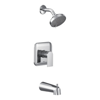 Moen UT2473EPBN Genta LX Tub and Shower Trim Package With 1.75 GPM ...