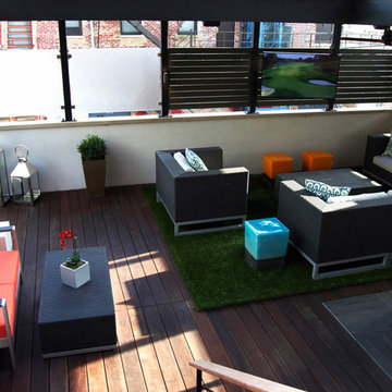 Garage Rooftop Deck – West Town, Chicago