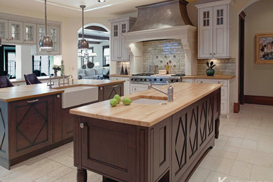 Example of a classic kitchen design in Denver