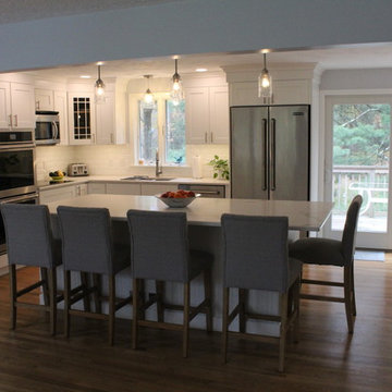 White Shaker Kitchen in Princeton