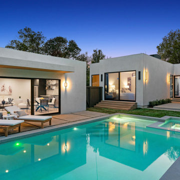 Contemporary home remodel