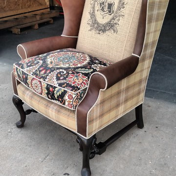 Suzanne's Paisley Wingback