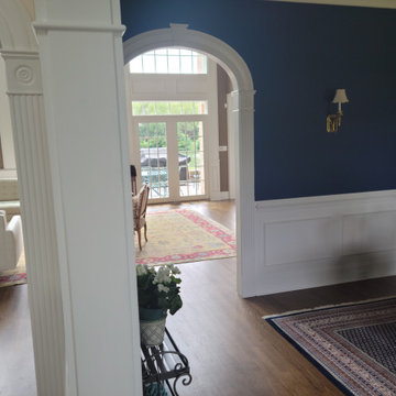 Dining room accessible from directions