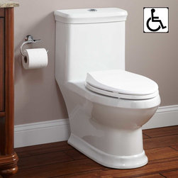 SKYLA DUAL-FLUSH ONE-PIECE ELONGATED SIPHONIC TOILET - Toilets