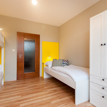 New bedroom in a rented flat