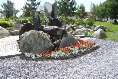 Photo of a landscaping in Montreal.