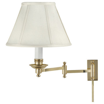 House of Troy Decorative Wall Swing Lamp Polished Brass - LL660-PB