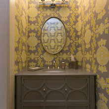formal powder bathroom