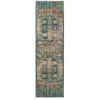 Oriental Weavers Sphinx Empire 4449H Rug, Gold/Blue, 2'3"x7'6" Runner