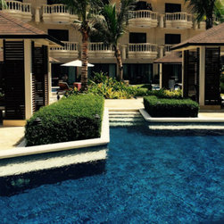 Pool Area Paving - Bricks And Masonry