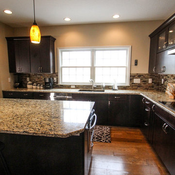 Mocha Cabinets, Kitchen,