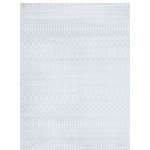 Unique Loom - Rug Unique Loom Moroccan Trellis Light Blue Rectangular 9' 10 x 13' 0 - With pleasant geometric patterns based on traditional Moroccan designs, the Moroccan Trellis collection is a great complement to any modern or contemporary decor. The variety of colors makes it easy to match this rug with your space. Meanwhile, the easy-to-clean and stain resistant construction ensures it will look great for years to come.