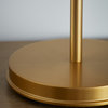 Gesture Table Lamp, Burnished Brass