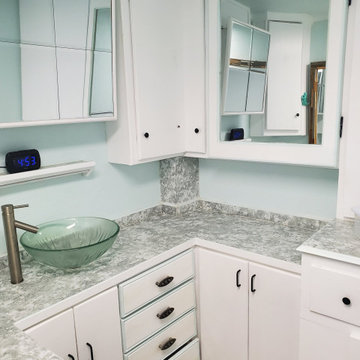 Sea Side Resemblance 1920's Bathroom Remodel