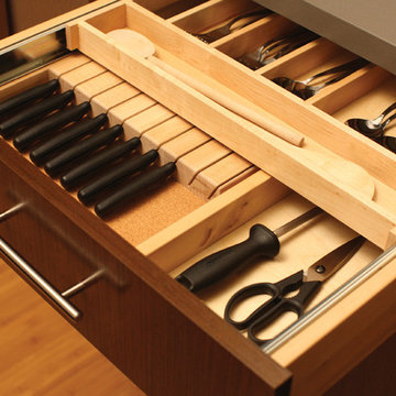 Organized Silverware, Cutlery and Utensil Drawer Storage from Dura Supreme Cabin