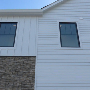 New Construction James Hardie Siding, Naperville, IL RiverWalk Family Dental