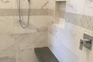Example of a trendy bathroom design in Austin
