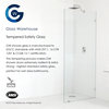 78"x46"x32" Frameless 90 Degree Shower Enclosure Glass Hinge, Satin Brass