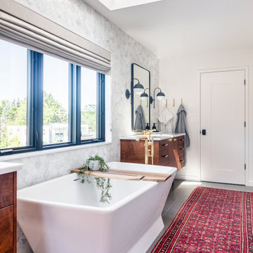 CONTEMPORARY UPDATE TO 50'S SPLIT LEVEL