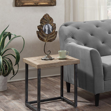 Laredo Parquet End Table