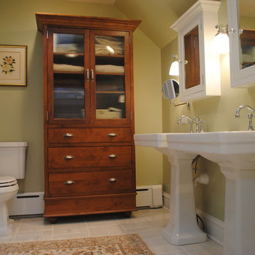 Bathroom remodel in historic home