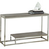 Lucia Sofa Table with Black Nickel