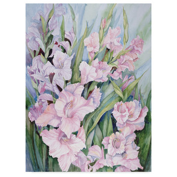 Joanne Porter 'Gladiolus' Canvas Art, 24"x18"
