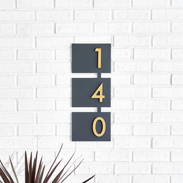 Wall Mounted Address Signs