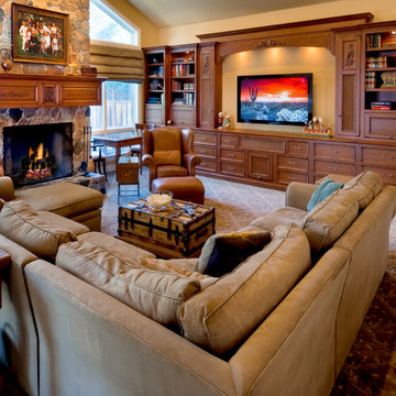 Family Room and Entertainment Center