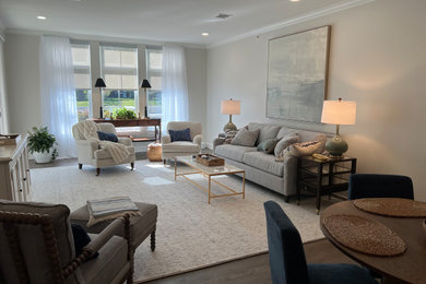 Living room photo in New York