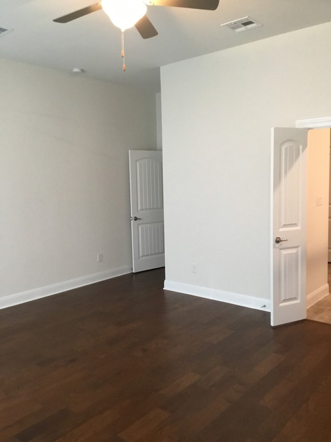 5" wood installation