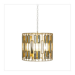Worlds Away ChRialto Chandelier Pendant Medium - Chandeliers
