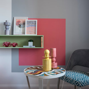 Wohnzimmer Mit Bunten Wanden Ideen Design Bilder Houzz