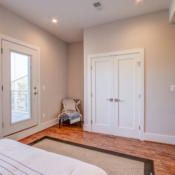 Basement remodel with bedroom space, closet space, living area, Kansas
