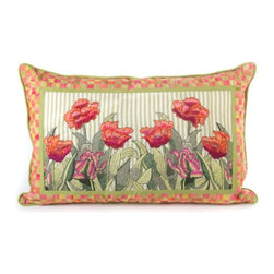 Tulip Lumbar Pillow | MacKenzie-Childs - Decorative Pillows