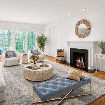 Virtual Staging Examples - Transitional Style