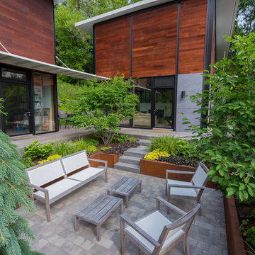 Sunken Courtyard