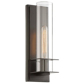 Hartford 1-Light Wall Sconce in Classic Bronze
