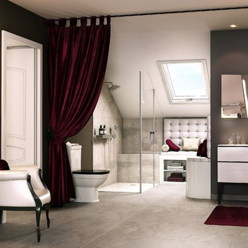 Salle de bain style Néo-classique