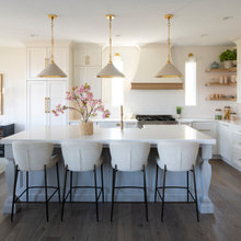 off white cabinets and tile