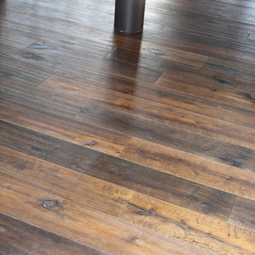 Du Chateau- Custom Staircase & Seine Flooring- San Diego, CA