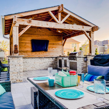 Triple P Project- Pavers, Pergola, and Fire Pit!