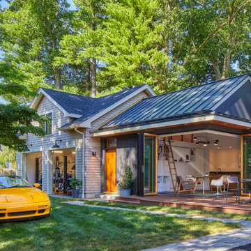 Visionary Design: Architectural Harmony Between Spaces Via NanaWall Glass Doors