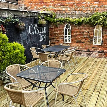 The Castle Inn Beer Garden Makeover