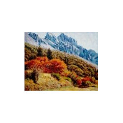 Red Tree Canvas Prints - Artwork