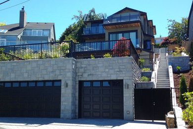 Example of a classic exterior home design in Vancouver